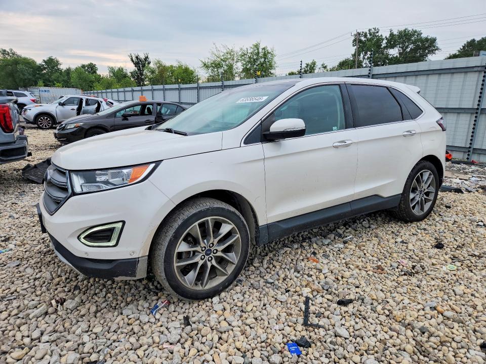 FORD EDGE 2016 with VIN 2FMPK4K82GBB28411 - Photo from auction