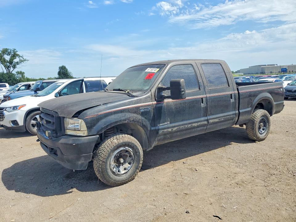 FORD F250 2002 with VIN 3FTNW20F22MA04328 - Photo from auction