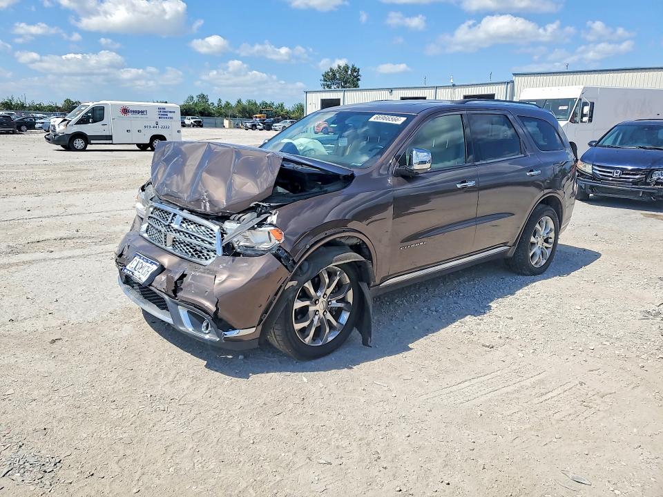 DODGE DURANGO 2018 with VIN 1C4RDJEG9JC314818 - Photo from auction