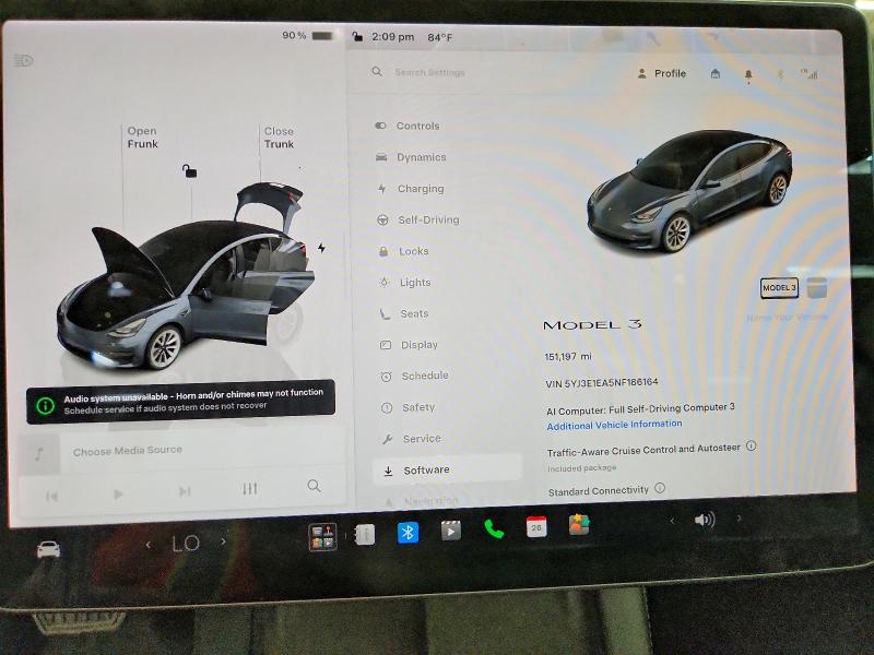 Photo 9 from auction – 2022 TESLA MODEL 3 with VIN 5YJ3E1EA5NF186164