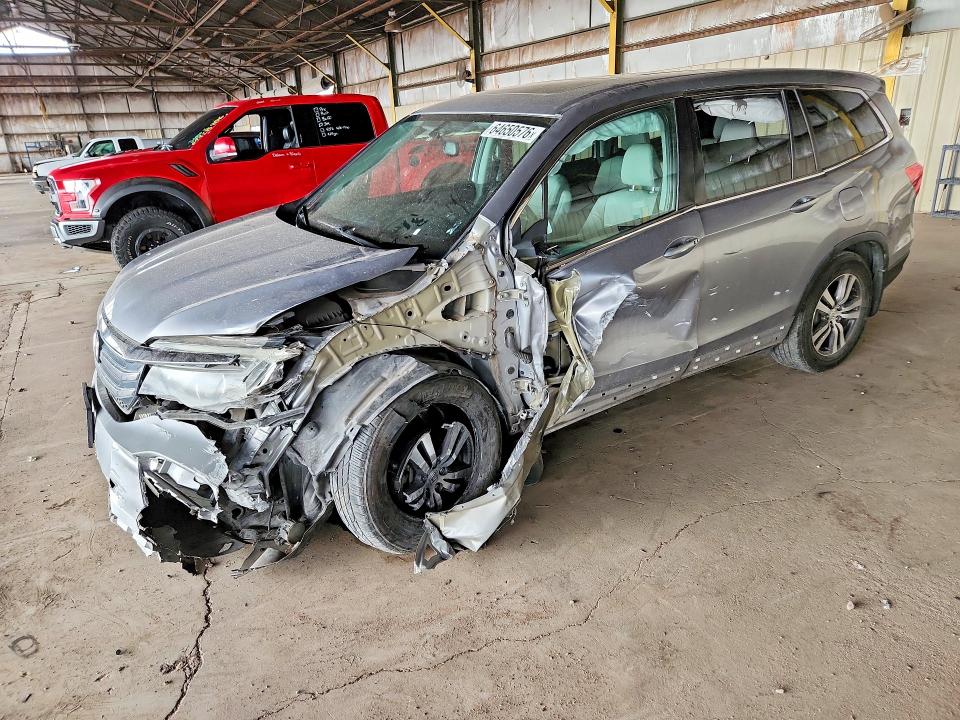 Снимка 1 от търг – 2016 HONDA PILOT с VIN 5FNYF5H59GB035789