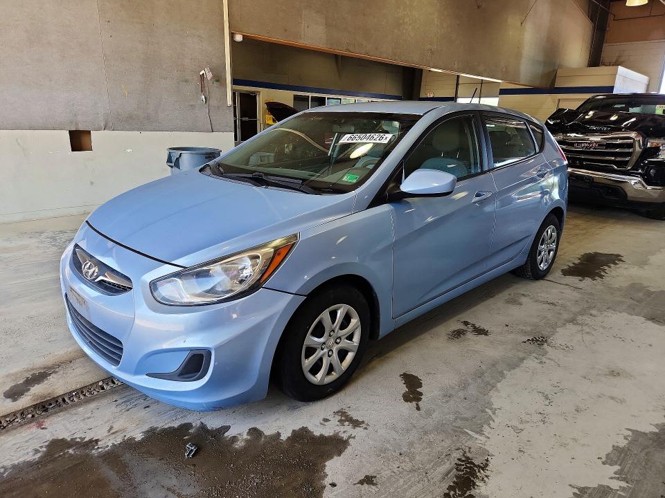 HYUNDAI ACCENT 2014 with VIN KMHCT5AE1EU172092 - Photo from auction