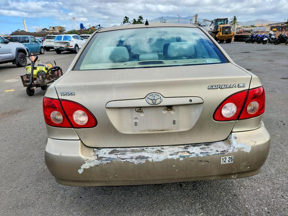 Photo 6 from auction – 2005 TOYOTA COROLLA with VIN 1NXBR32E45Z445801