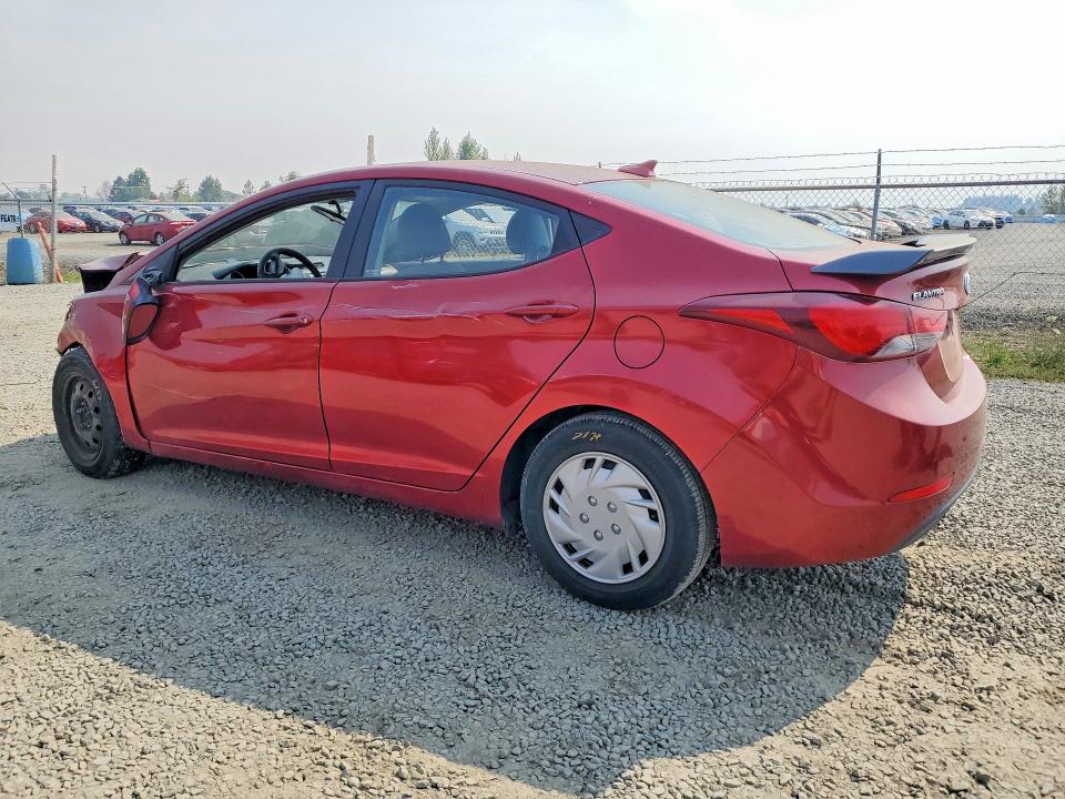 Photo 2 from auction – 2016 HYUNDAI ELANTRA with VIN 5NPDH4AEXGH687111