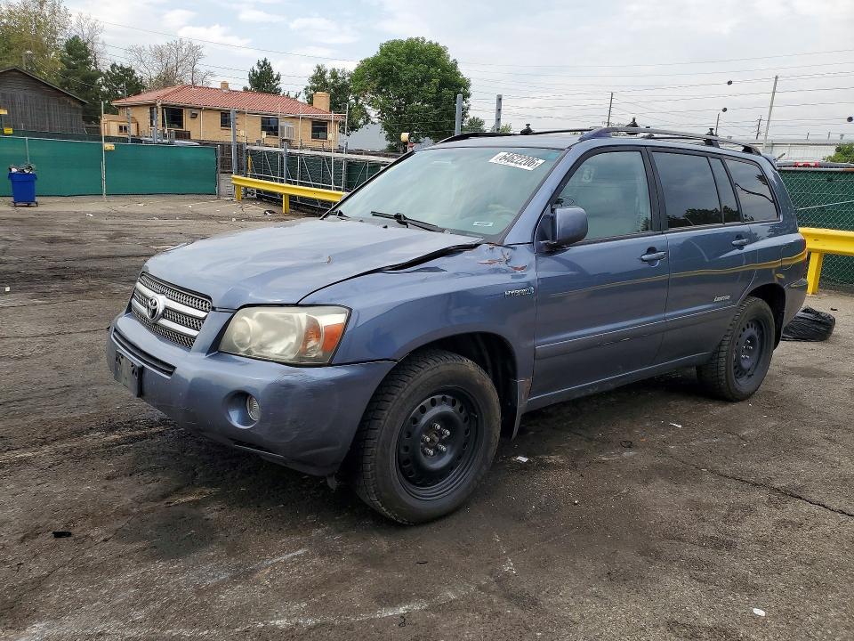 TOYOTA HIGHLANDER 2006 with VIN JTEEW21A760026851 - Photo from auction