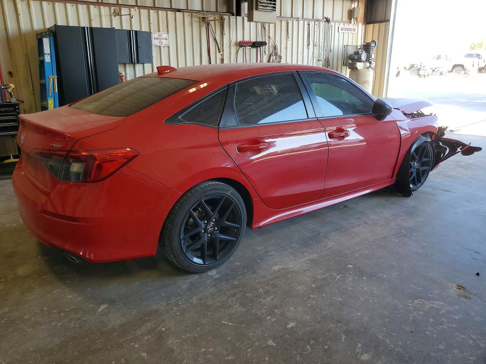 Photo 3 from auction – 2022 HONDA CIVIC with VIN 2HGFE2F55NH607879