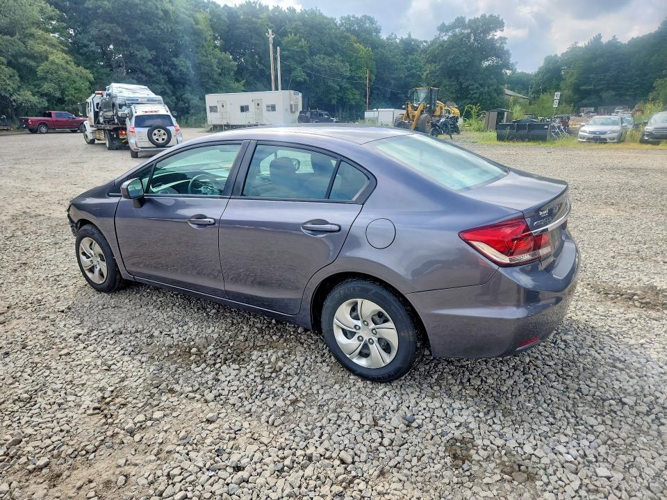 Photo 2 from auction – 2015 HONDA CIVIC with VIN 19XFB2F56FE296869