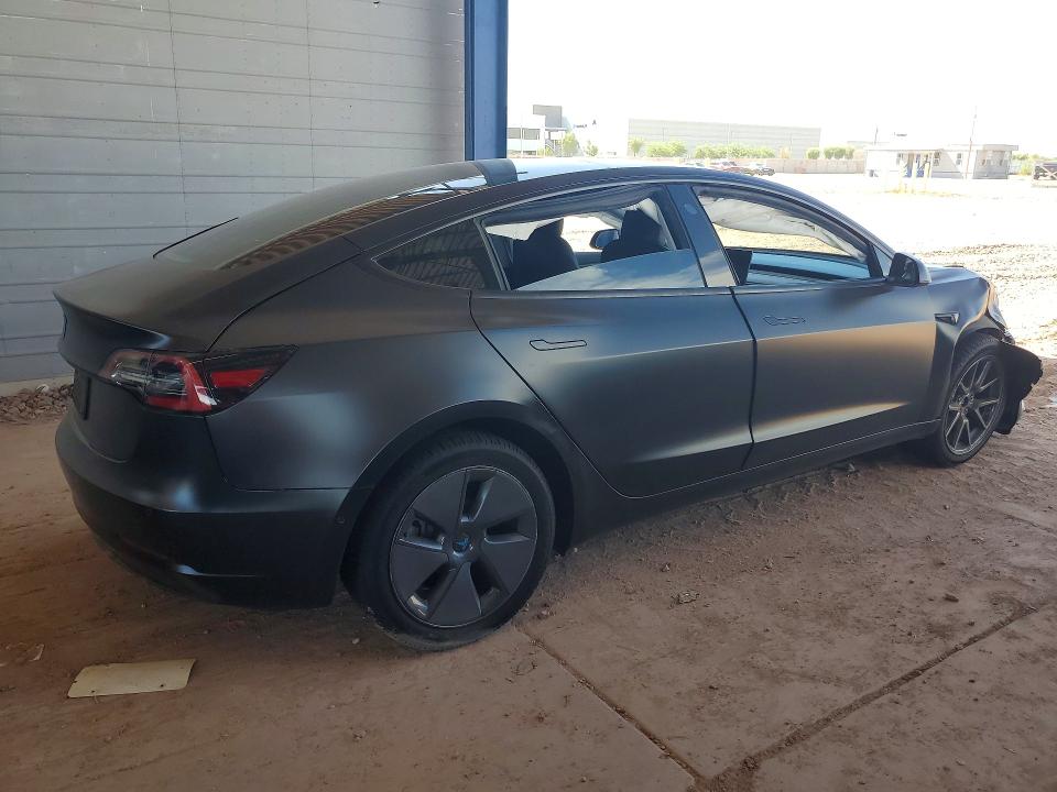 Photo 3 from auction – 2022 TESLA MODEL 3 with VIN 5YJ3E1EB2NF265493