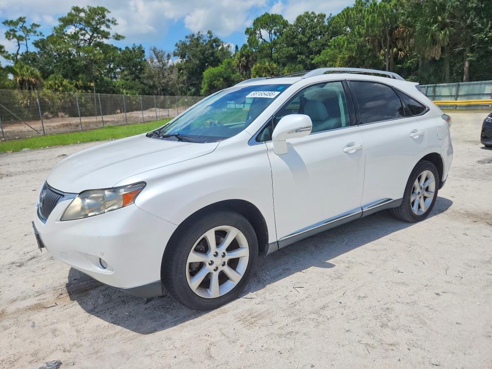 LEXUS RX 2010 with VIN 2T2ZK1BA5AC036847 - Photo from auction