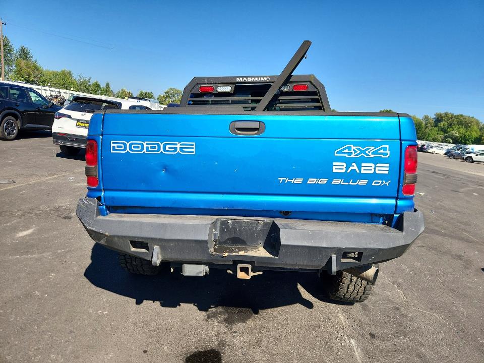 Photo 6 from auction – 1999 DODGE RAM 2500 with VIN 3B7KF2362XG141919