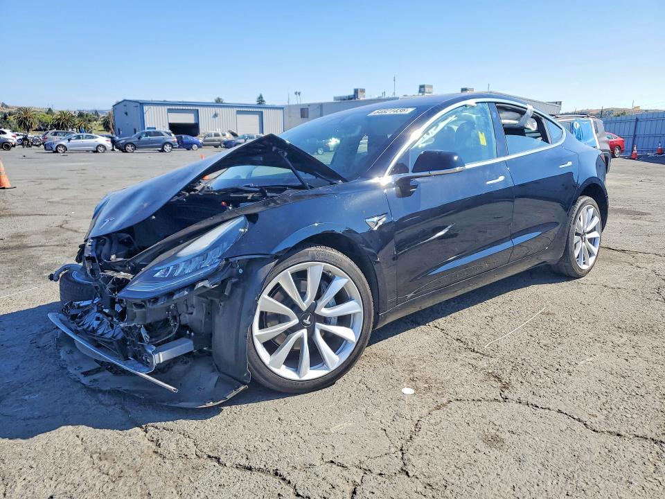 TESLA MODEL 3 2018 with VIN 5YJ3E1EA2JF075856 - Photo from auction