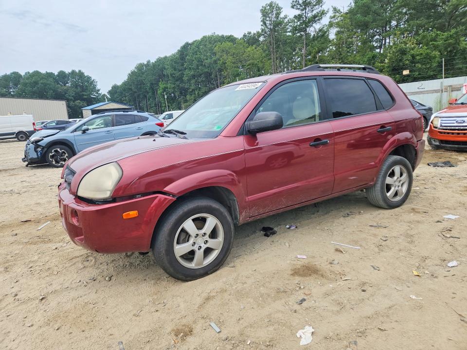 HYUNDAI TUCSON 2007 with VIN KM8JM12B67U575702 - Photo from auction