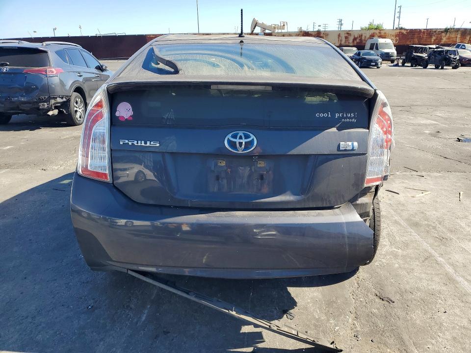 Photo 6 from auction – 2013 TOYOTA PRIUS with VIN JTDKN3DUXD1691031