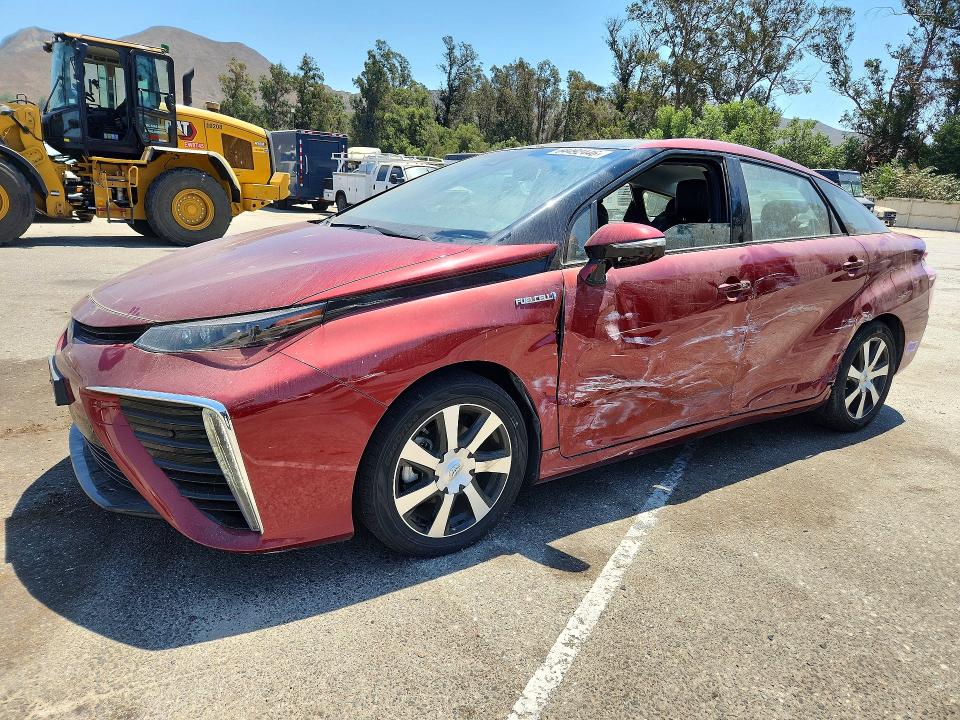 TOYOTA MIRAI 2019 with VIN JTDBVRBD5KA006470 - Photo from auction