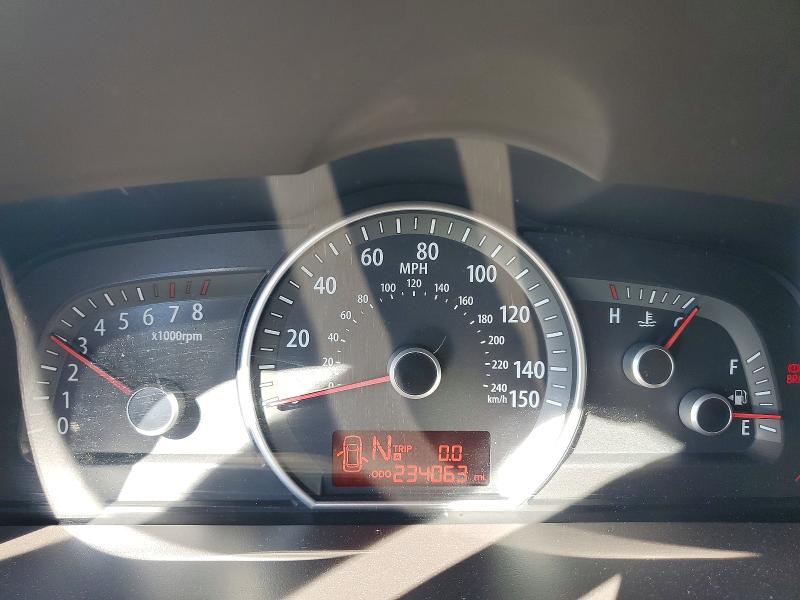 Photo 9 from auction – 2009 KIA BORREGO with VIN KNDJJ741095037708