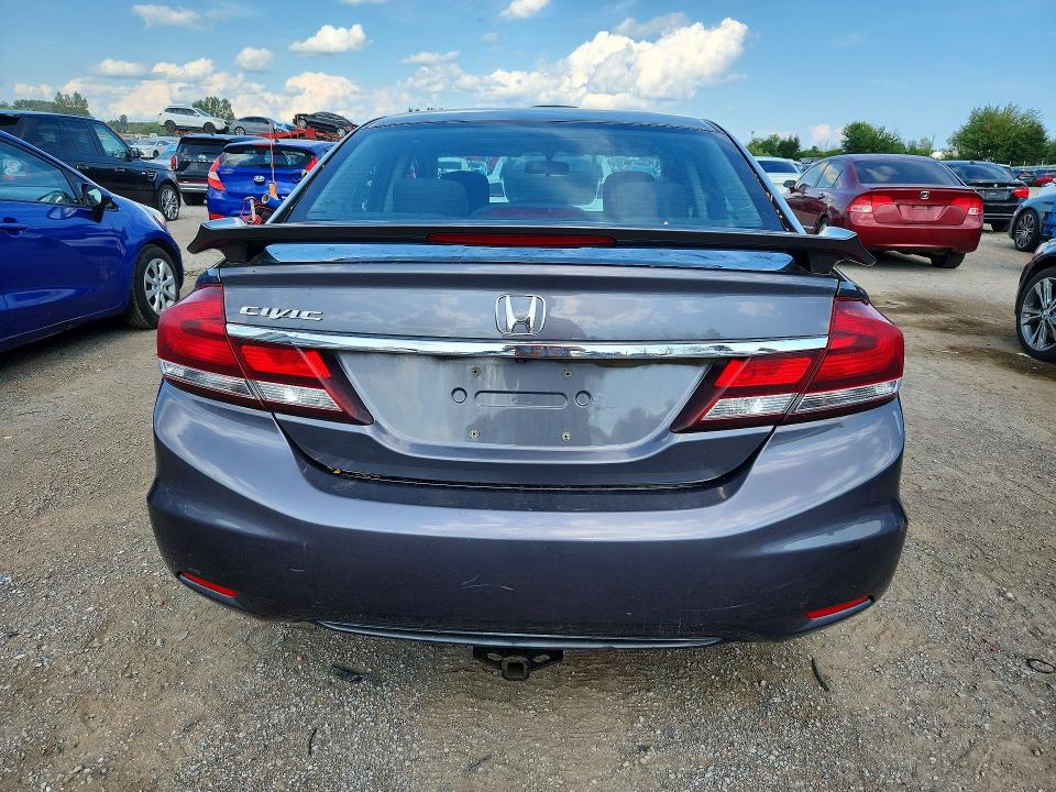 Photo 6 from auction – 2015 HONDA CIVIC with VIN 2HGFB2F54FH012094