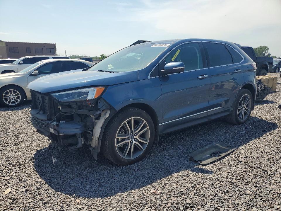 FORD EDGE 2019 with VIN 2FMPK4K97KBC20387 - Photo from auction
