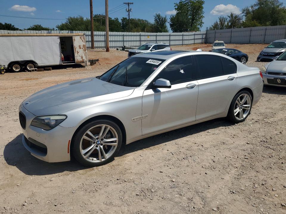 BMW 750 2012 with VIN WBAKC6C55CC396694 - Photo from auction