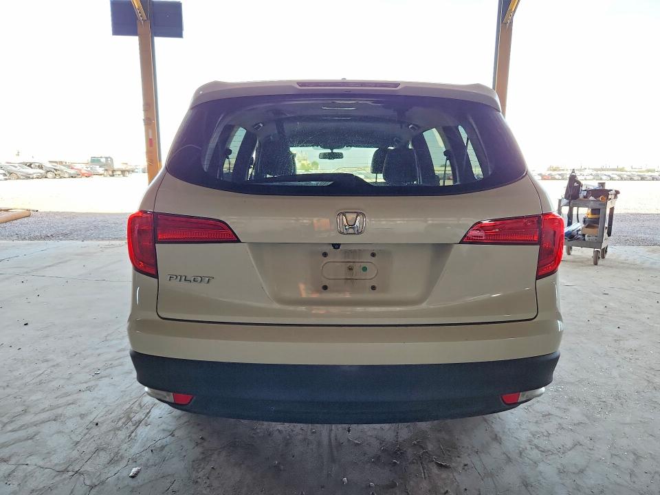 Photo 6 from auction – 2016 HONDA PILOT with VIN 5FNYF5H51GB027394