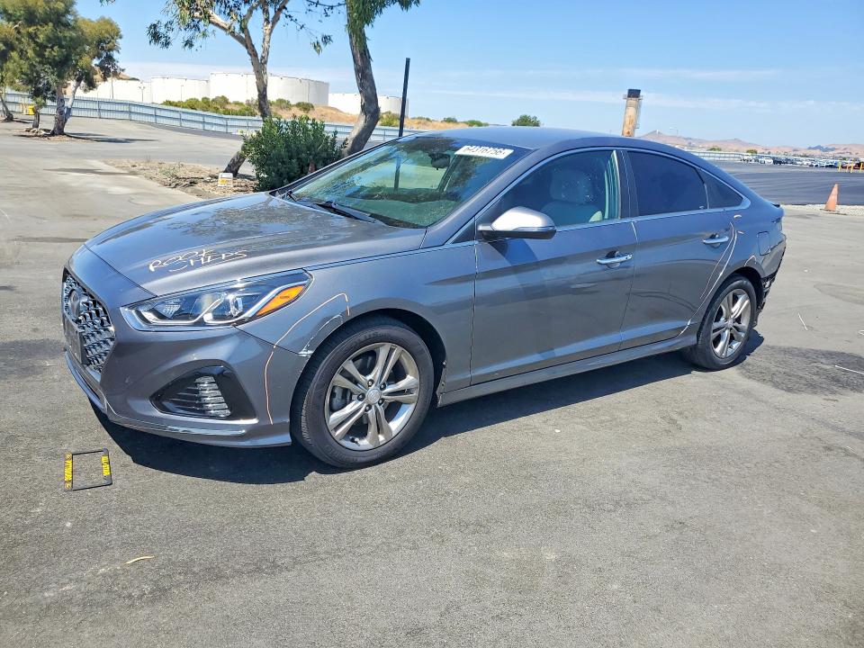 HYUNDAI SONATA 2019 with VIN 5NPE34AF9KH736769 - Photo from auction