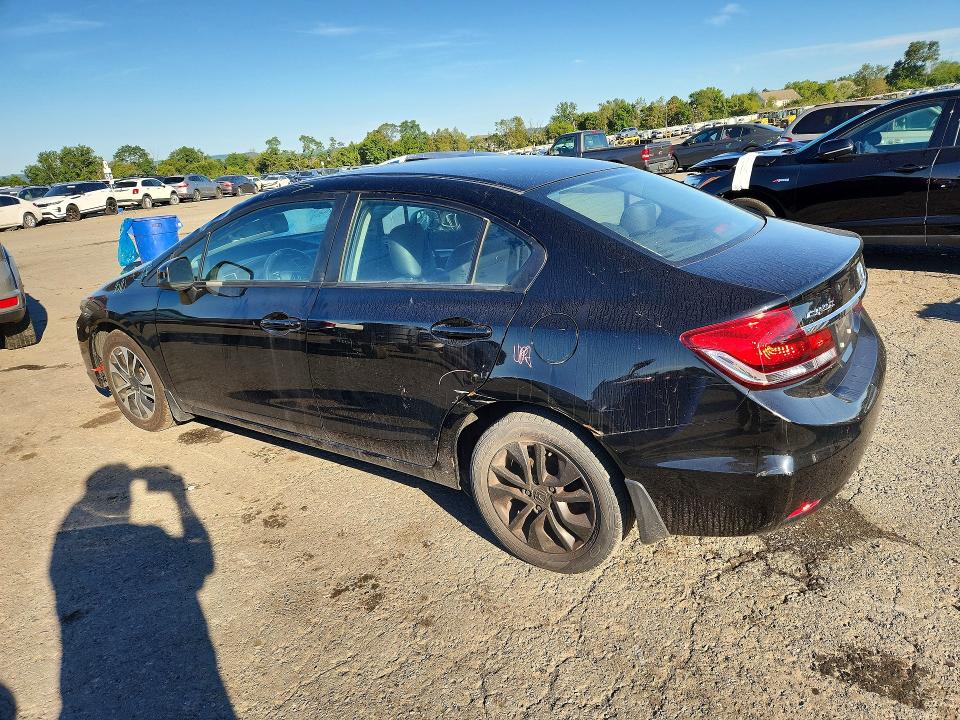 Photo 2 from auction – 2013 HONDA CIVIC with VIN 19XFB2F93DE031441