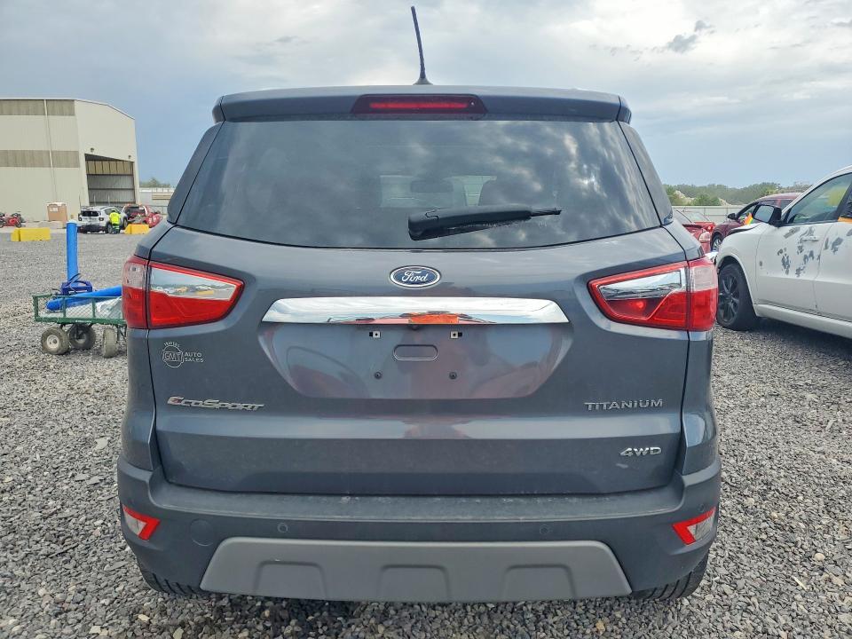 Photo 6 from auction – 2020 FORD ECOSPORT with VIN MAJ6S3KL8LC345718