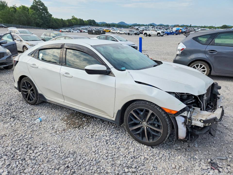 Photo 4 from auction – 2020 HONDA CIVIC with VIN SHHFK7H45LU221909