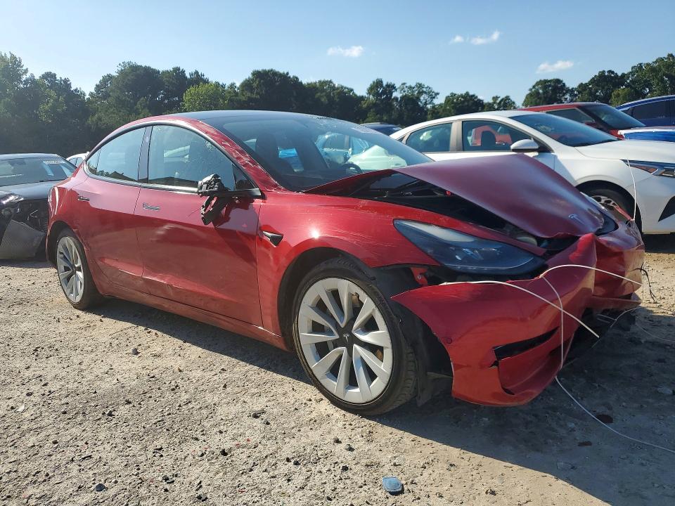 Photo 4 from auction – 2022 TESLA MODEL 3 with VIN 5YJ3E1EA0NF370766