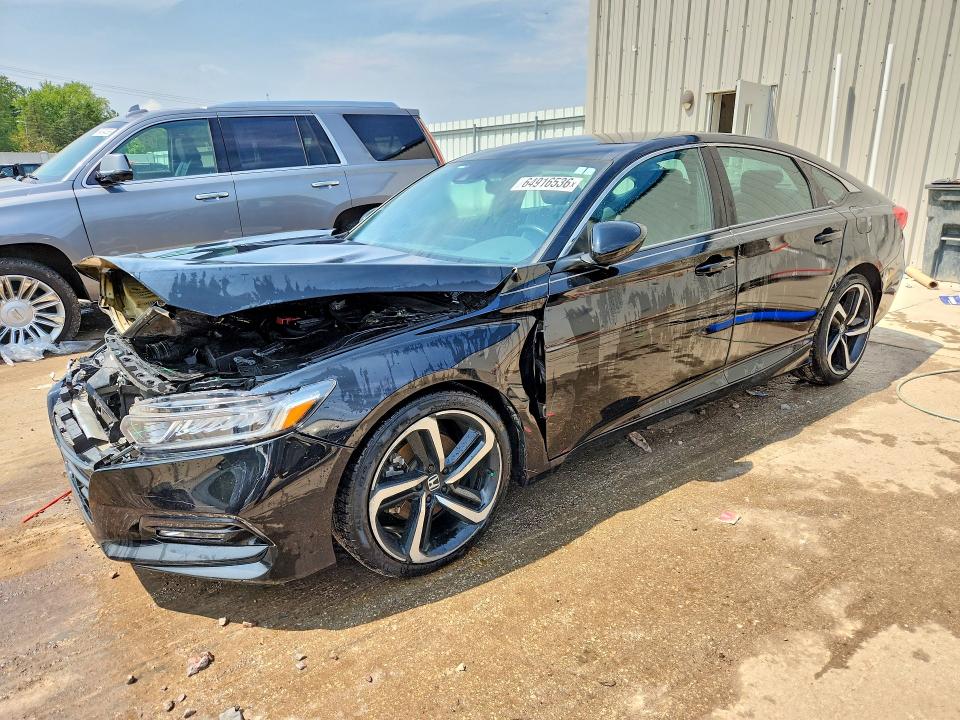 Photo 1 from auction – 2018 HONDA ACCORD with VIN 1HGCV1F35JA020439