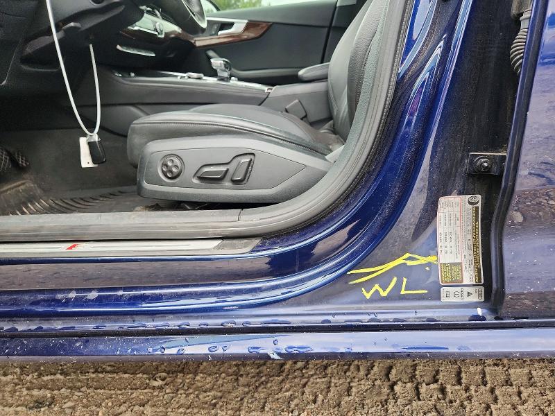 Photo 12 from auction – 2019 AUDI A4 with VIN WAUENAF49KA025500
