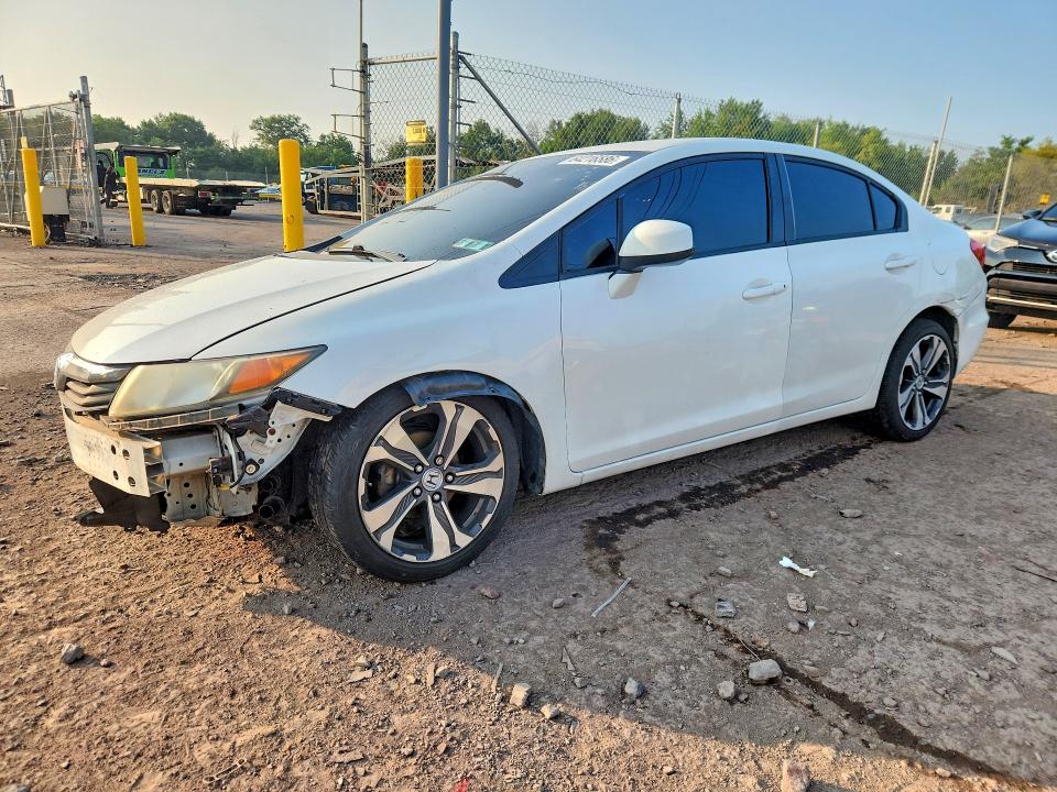 HONDA CIVIC 2012 with VIN 2HGFB2F5XCH560368 - Photo from auction