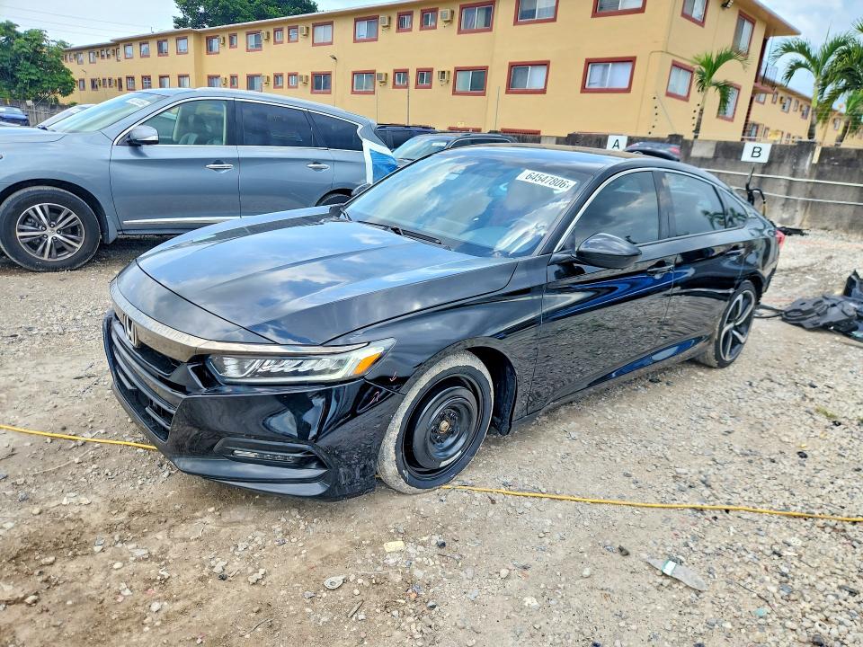 Photo 1 from auction – 2019 HONDA ACCORD with VIN 1HGCV1F33KA090832
