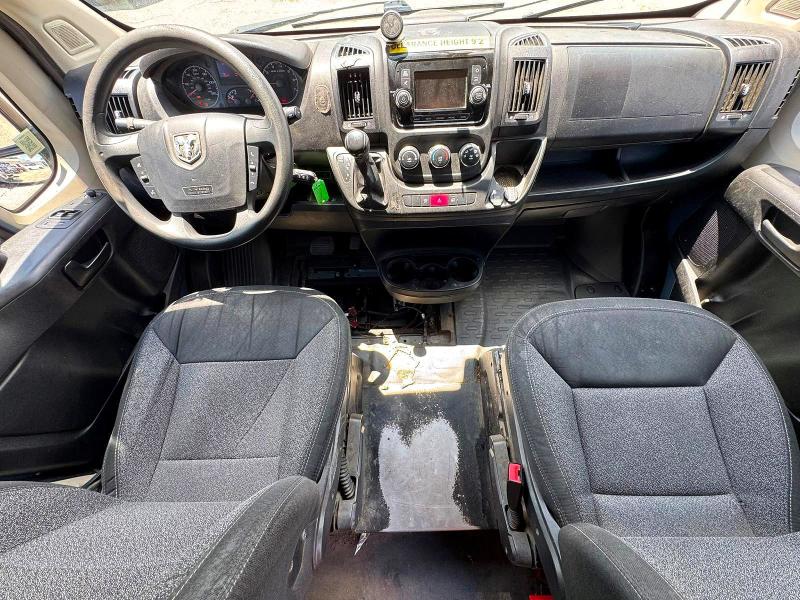 Photo 9 from auction – 2019 RAM PROMASTER 3500 with VIN 3C6URVJG5KE548450