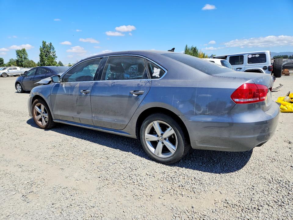 Photo 2 from auction – 2013 VOLKSWAGEN PASSAT with VIN 1VWBN7A33DC097109