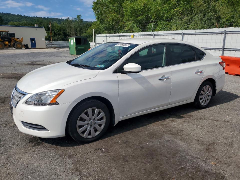 NISSAN SENTRA 2013 with VIN 3N1AB7AP7DL624442 - Photo from auction