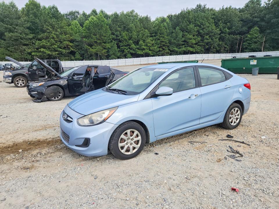 HYUNDAI ACCENT 2013 with VIN KMHCT4AE4DU446426 - Photo from auction