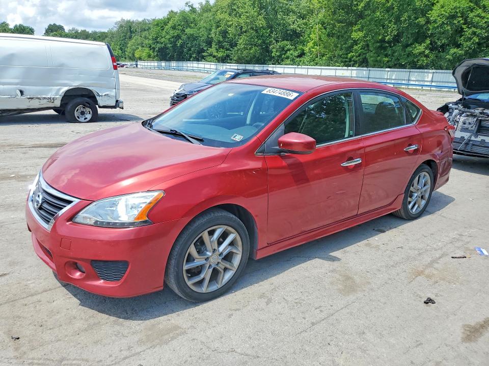 NISSAN SENTRA 2013 with VIN 3N1AB7AP6DL682865 - Photo from auction