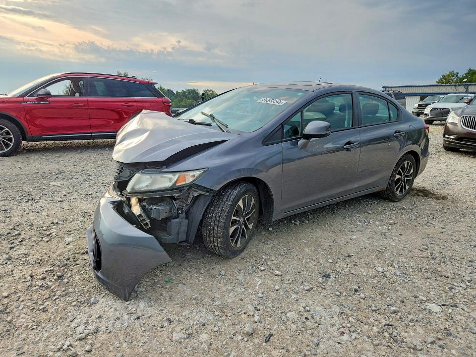HONDA CIVIC 2013 with VIN 19XFB2F84DE020729 - Photo from auction