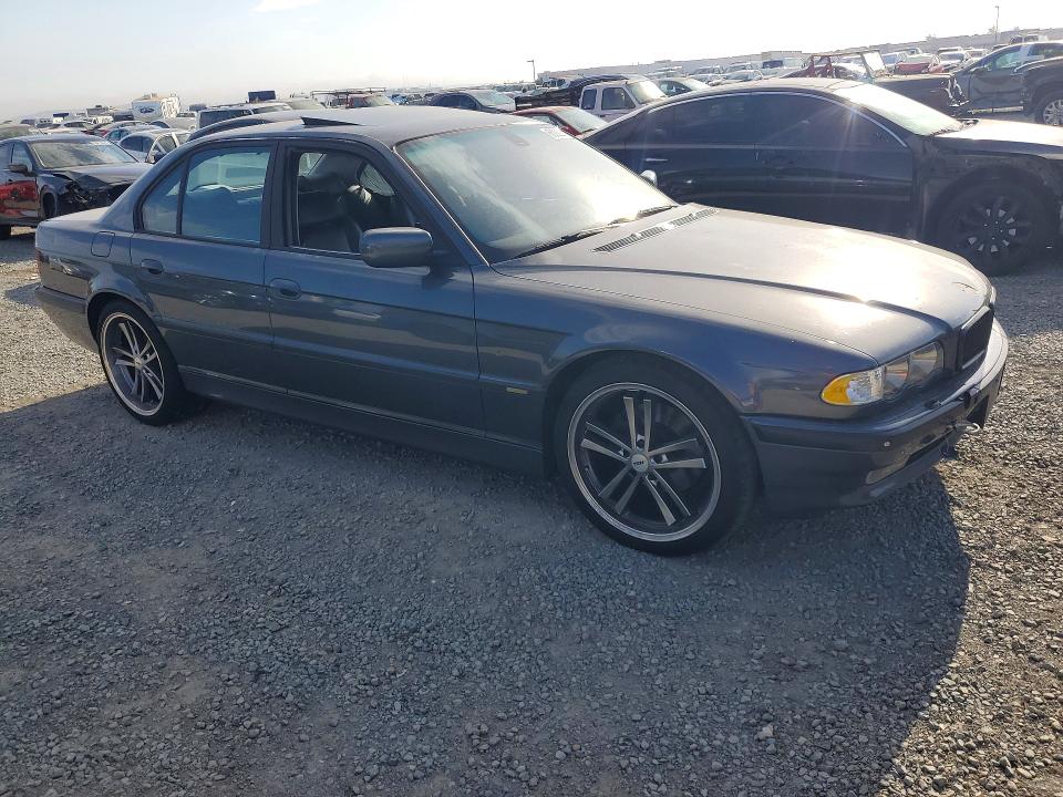 Photo 4 from auction – 2001 BMW 740 with VIN WBAGG83411DN85685