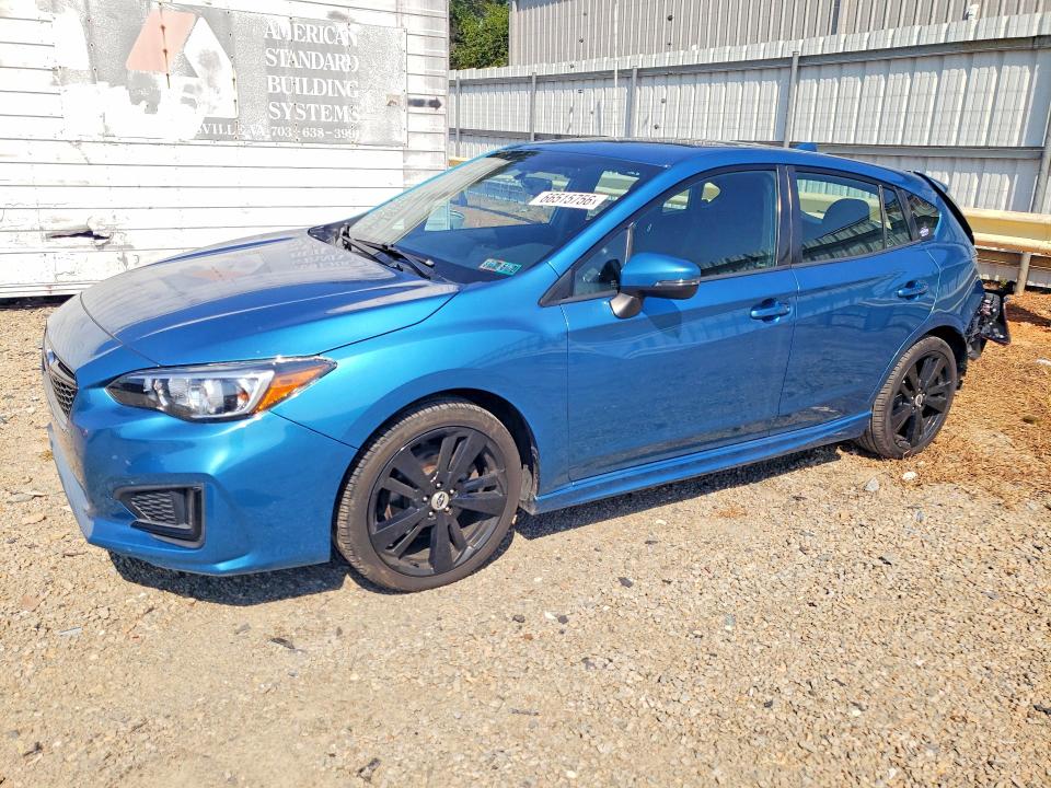SUBARU IMPREZA 2017 with VIN 4S3GTAM62H3731159 - Photo from auction