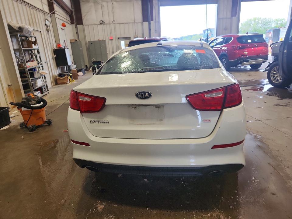 Photo 6 from auction – 2014 KIA OPTIMA with VIN 5XXGM4A70EG315375