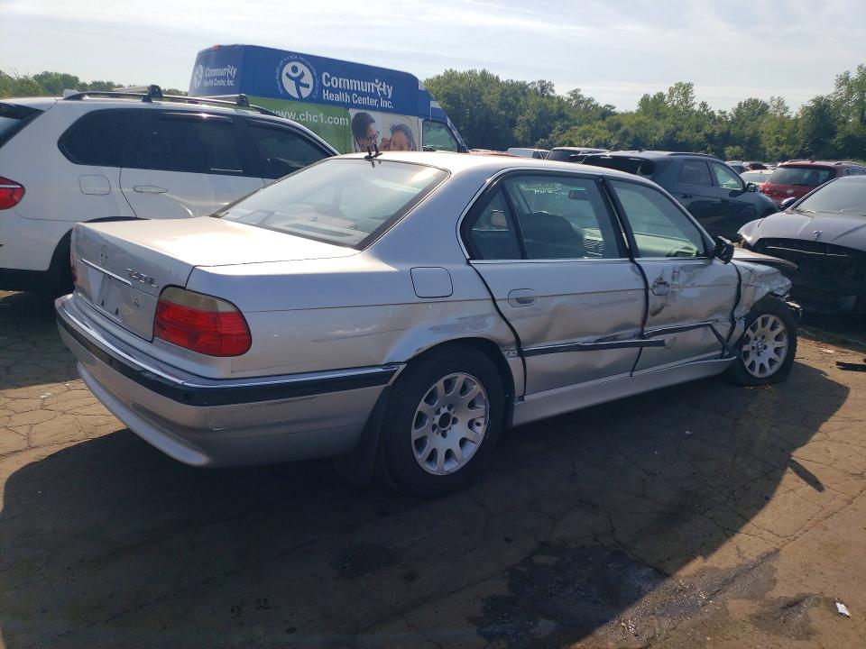 Photo 3 from auction – 2001 BMW 740 with VIN WBAGH83481DP34039