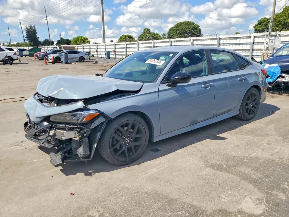 HONDA CIVIC 2022 with VIN 2HGFE2F59NH540834 - Photo from auction