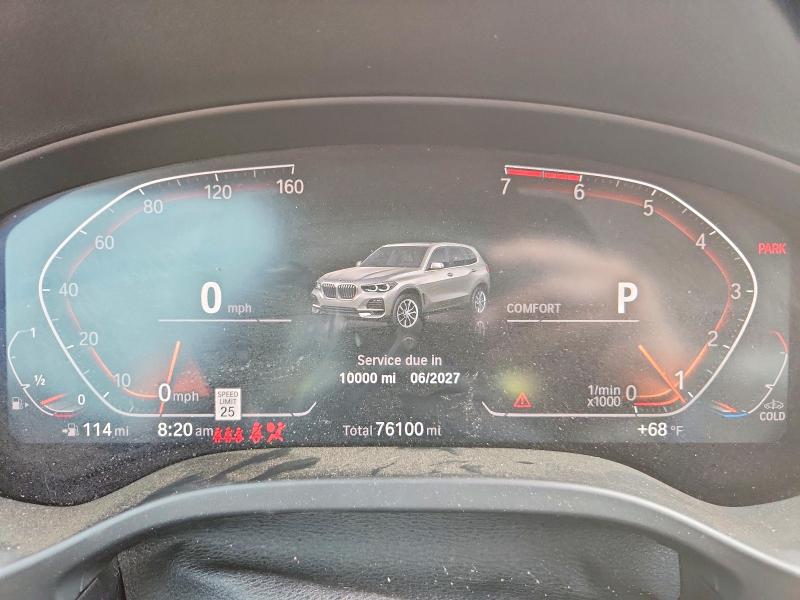 Photo 9 from auction – 2021 BMW X3 with VIN 5UXTY5C06M9F26344