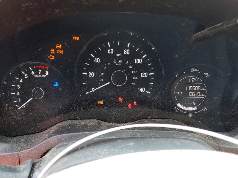 Photo 9 from auction – 2017 HONDA HR-V with VIN 3CZRU6H55HM720749