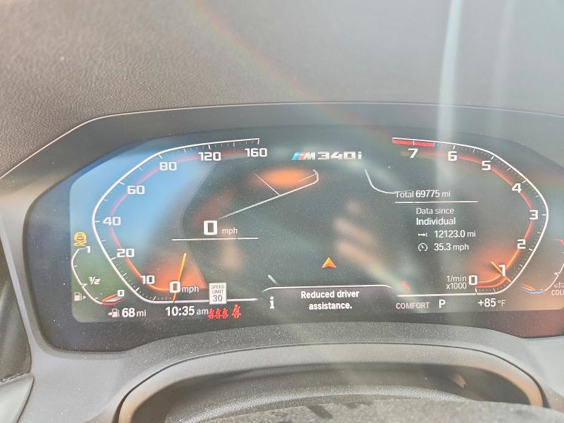 Photo 9 from auction – 2020 BMW M340XI with VIN WBA5U9C02LFH73001