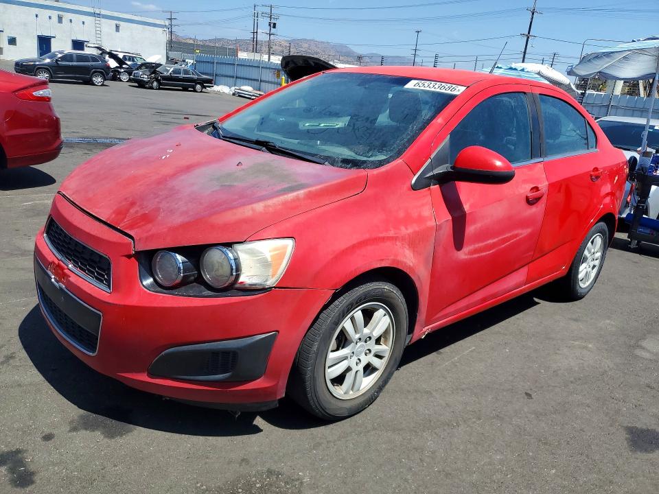 CHEVROLET SONIC 2014 with VIN 1G1JC5SG6E4215636 - Photo from auction
