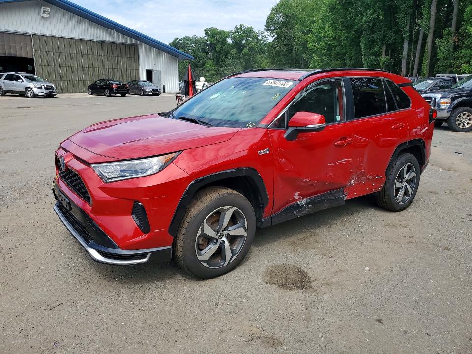 TOYOTA RAV4 PRIME 2021 with VIN JTMAB3FV9MD061221 - Photo from auction