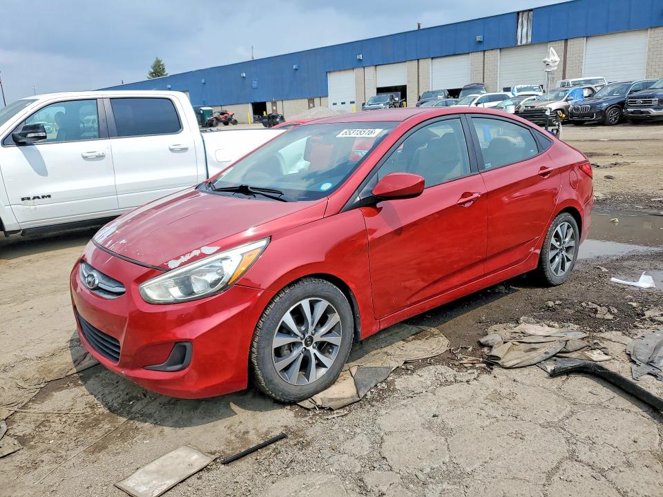 HYUNDAI ACCENT 2017 with VIN KMHCT4AE2HU373790 - Photo from auction