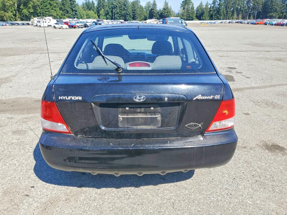 Photo 6 from auction – 2001 HYUNDAI ACCENT with VIN KMHCG35C91U084600